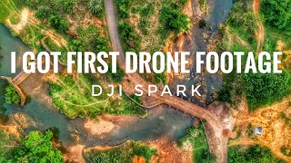 Best selling budget drone cam//DJI SPARK drone camera test