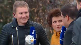 Группа ПЯТЕRО в программе "Доброе утро", "Первый канал"