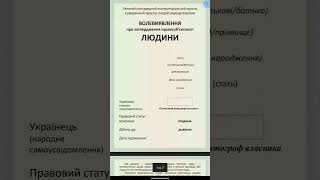 Волеизъявление человека шаблон || Волевиявлення людини макет