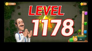 Gardenscapes Level 1178 #No Boosters Used#