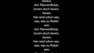 Haaner Kerb-Lieder - Der Pfannenflicker