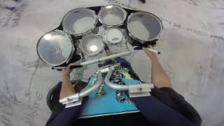 Pulse Percussion 2019 | Divided We Fall | Quad Cam - Austin Collins