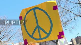 Germany: Dozens Rally for International Women's Day in Berlin