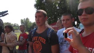 Пинск . Показательное выступление ребят из г. Минска (сб. Федерации)