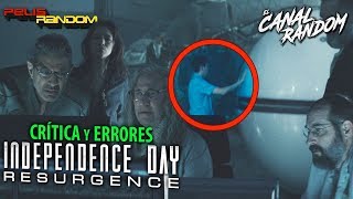 ERRORES de películas INDEPENDENCE DAY 2 CONTRAATAQUE Review Crítica y Resumen
