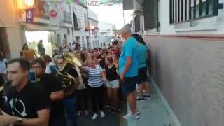 Charanga los Entonaos, fiesta de punta del caimán, isla Cristina 2018