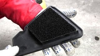 Вторая жизнь воздушного фильтра Yamaha Gear 4T FI