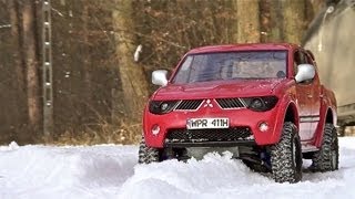 MITSUBISHI L200 / OFF-ROAD IN DEEP SNOW