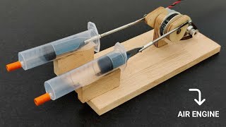 Making Two Cylinder Air Generating Engine