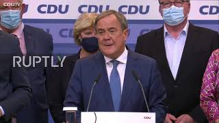 Germany: "We can"t be happy with results" - Laschet after exit polls in Berlin