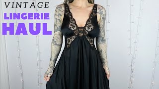 I FOUND THE BEST VINTAGE LINGERIE IN THE WORLD