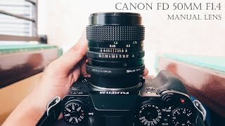 Canon FD 50mm F1.4 Adapted with Fujifilm X-T1 (Review Indonesia)