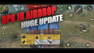 Huge Update RPG in Classic Mode ! RPG in Air Drop ! Pubg Mobile Lite