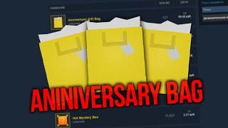Anniversary Gift Bag  / Открытие кейсов Unturned / Отдам вещи из видео + ВЕБКА