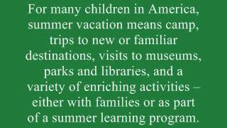 Summer Learning Loss 1