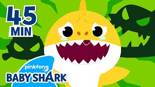 Baby Shark Teeth and Spooky Monster | +Compilation | Baby Shark Sing Along 
