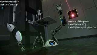 Game Music Video-Portal 2 Coop-Robots FTW