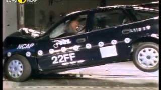Краш-тест - Opel Vectra B Sedan 1997 (E-NCAP)