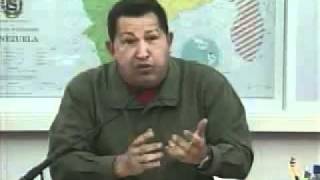 Chavez talking about the Bush's incident with the shoes and other funny stuffs (English Subtitles)