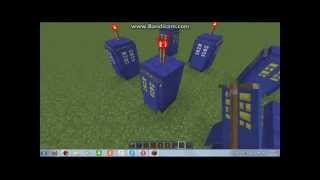 Как сделать TARDIS из  Доктор кто в Minicraft