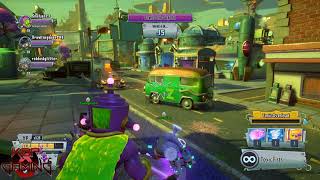 Hero Showcase PvZ Garden Warfare 2 TOXIC BRAINZ Graveyard Ops #84 Normal Mode