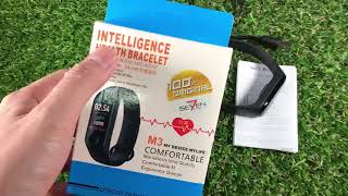 Intelligence health bracelet M3