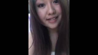 PERISCOPE LIVE*;` Horney teen live on camera smiling appealing