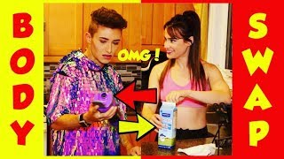 Body Swap m2f and f2m. Episode 1: Virtual Reality Hot Body Swap; Gay Man Does Make Up & Pre Workout