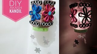 How to Make Akash Kandil At Home | Art & Creativity ❤