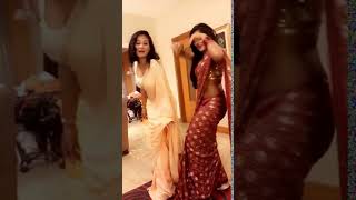 18+ indian hot girls dancing in saree...