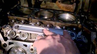 Замена прокладки 3.3 V6 chrysler dodge caravan