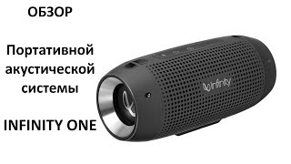 Обзор портативной акустической системы (колонки) INFINITY ONE