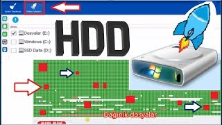 HDD/ Disk hızlandırmak. Ram artırma ve ISI takibi |  Windows 10, 8, 7