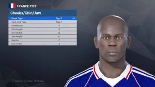 Lilian Thuram face PES 2017