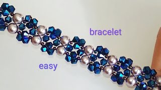 Tutorial: bracelet. DIY. Красивый браслетик. Простой узор