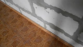Как сделать плинтус из плитки