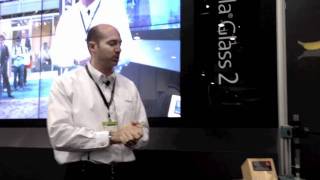 Gorilla Glass demonstration at CES 2012