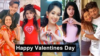 Happy Valentine Day Tiktok Videos |  Awez, Nagma, Jannat, Riyaz, Arishfa, Avneet