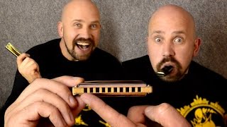 Губна гармошка за 5 хв. Harmonica in 5 minutes.  Губная гармошка за 5 минут.