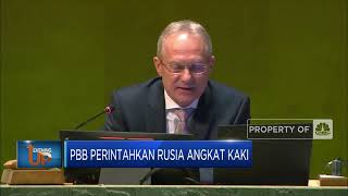 PBB Perintahkan Rusia Angkat Kaki dari Ukraina