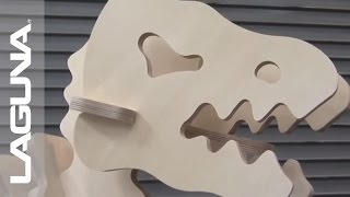 Dinosaur Cut-Out on SmartShop® III CNC Router with Fanuc Controller | LAGUNA TOOLS