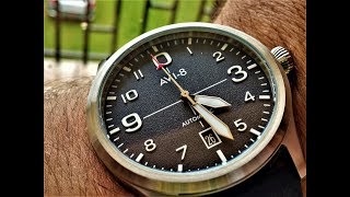 ZEGAREK MESKI / AVI-8 FLYBOY AV-4021-11 Mens Automatic Watch Seiko NH35