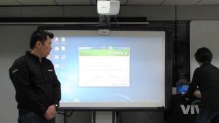 English - D755WTiR and DH758USTiR Interactive Projector + Laser Module Fingertouch set-up