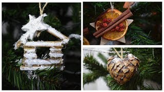 Новогодние игрушки своими руками. Эко стиль. DIYideas