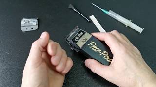 Профилактика ножа Oster 606
