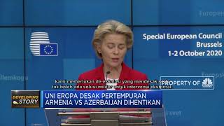 Uni Eropa Desak Pertempuran Armenia Vs Azerbaijan Dihentikan