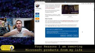 Four Reasons I No Longer Use Microsoft Products or Windows