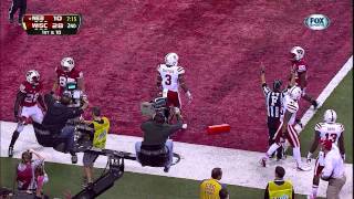 Montee Ball Diving Touchdown