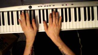 How to play the Theme from Cheers on Piano (tutorial)
