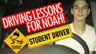 Driving Lessons for Noah!